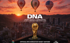Maestro Andrea Bocelli, David Guetta, Megan Thee Stallion and EJAE unite on DNA, the Official FIFA World Cup 2026™ Anthem